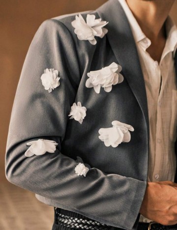 Sacou Shein MANFINITY, gri