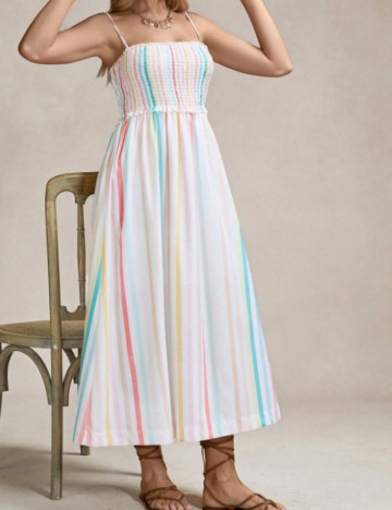 Rochie maxi Shein, mix culori