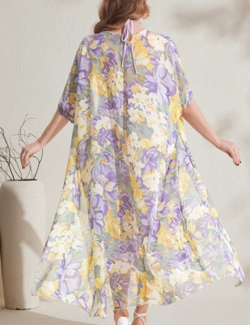 Set Rochie și Cardigan Shein, mix culori