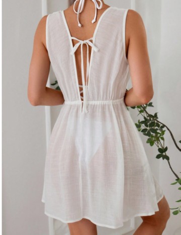 Rochie de plajă Shein, alb