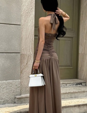 Rochie maxi Shein, maro