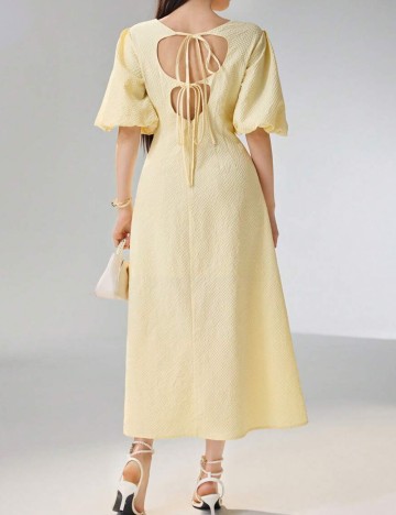 Rochie maxi Shein, galben