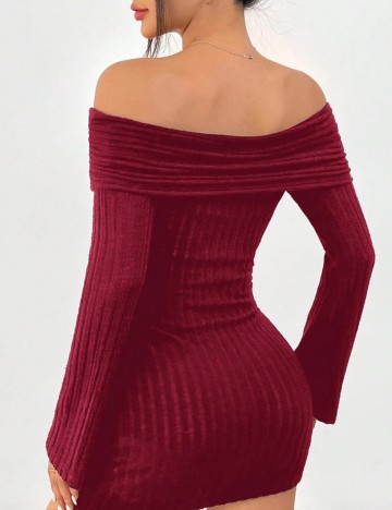 Rochie mini Shein, vișiniu