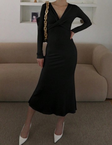 Rochie midi Shein DAZY, negru