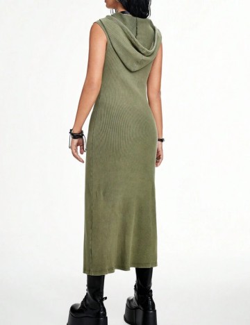 Rochie midi Shein, kaki