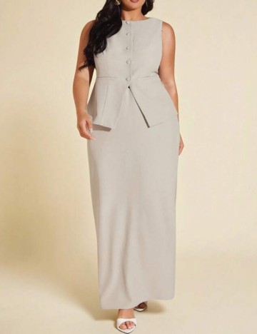 Compleu SHEIN BAE, bej