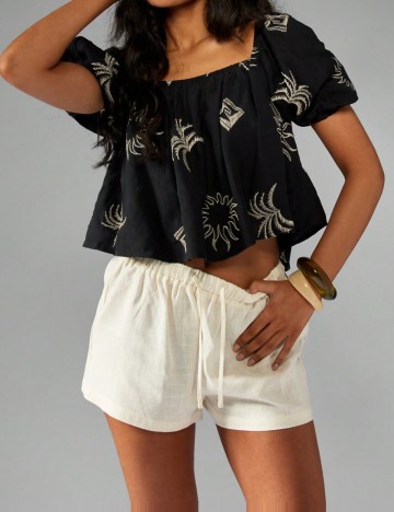 Top Missguided by Shein, negru