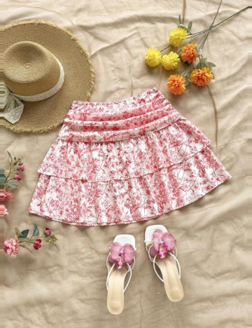 Fustă Shein, mix culori