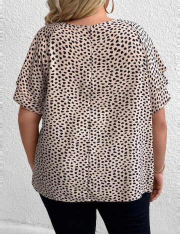 Cămașă casual Shein, bej