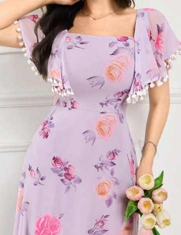 Rochie midi Shein, mov