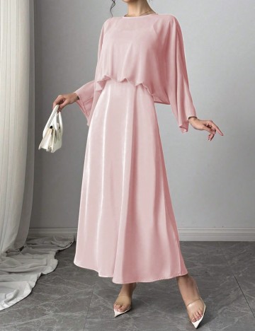 Rochie maxi Shein, roz