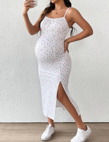 Rochie midi Shein, alb