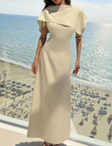 Rochie maxi Shein, bej