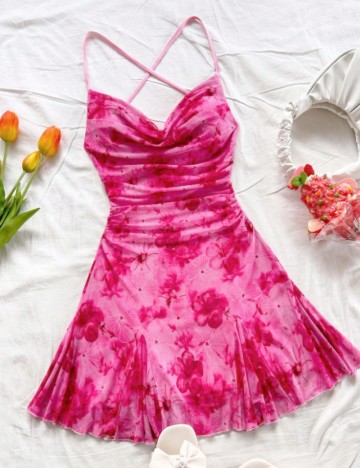 Rochie mini Shein, roz