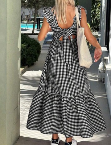 Rochie maxi Shein, mix culori