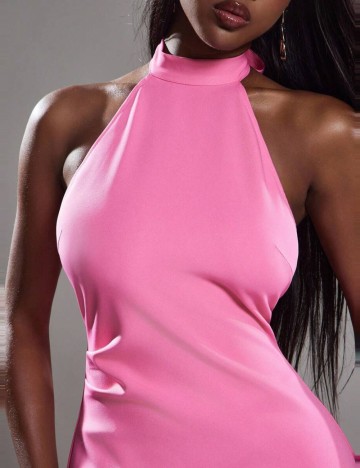 Rochie maxi Shein, roz