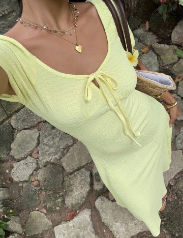 Rochie maxi Shein, galben