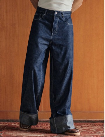 Jeans Shein MANFINITY, albastru