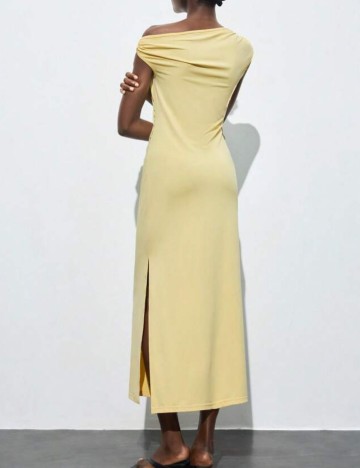 Rochie midi Shein, galben