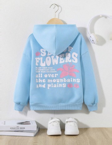 Hanorac Shein, albastru