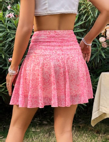 Fustă mini Shein, roz