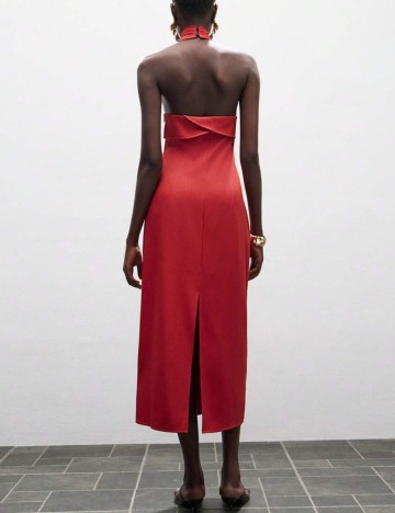 Rochie midi Shein, vișiniu