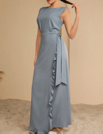 Set Rochie și Cardigan Shein, albastru