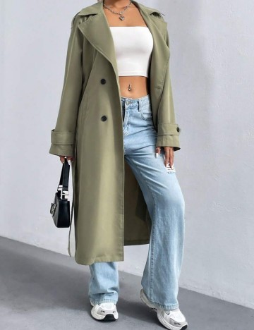 Trench Shein, verde