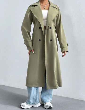 Trench Shein, verde