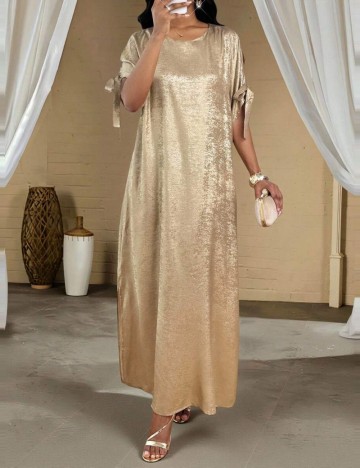 Rochie maxi Shein, auriu