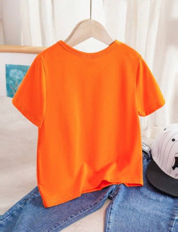 Tricou Shein, portocaliu