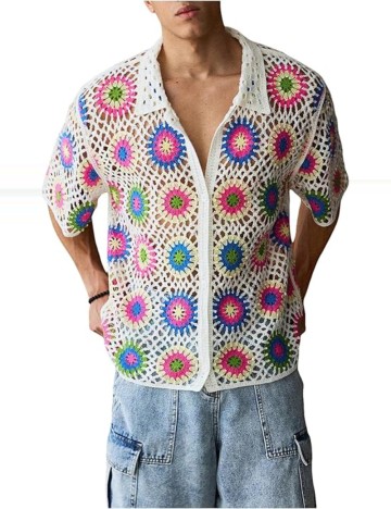 Cardigan Shein, mix culori