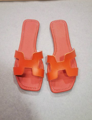 Șlapi Shein, portocaliu