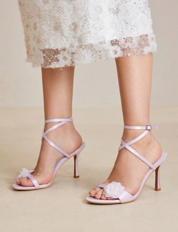 Sandale Cu Toc Shein MOTF, mov