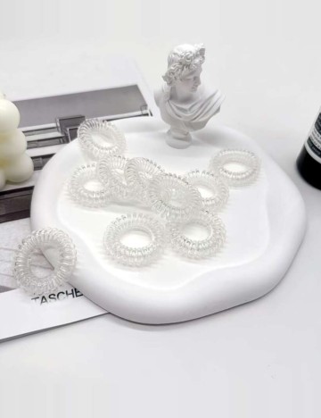 Set elastice de păr Shein, transparent