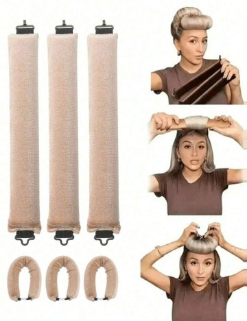 Ondulator fără caldură Shein, bej