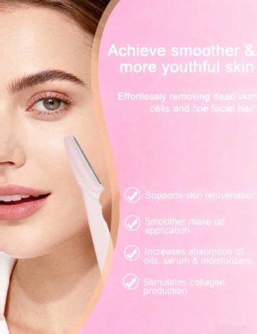 Set lame faciale Shein, roz