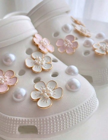 Set accesorii pentru crocs Shein, mix culori