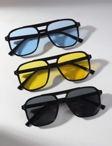 Set ochelari de soare Shein, mix culori