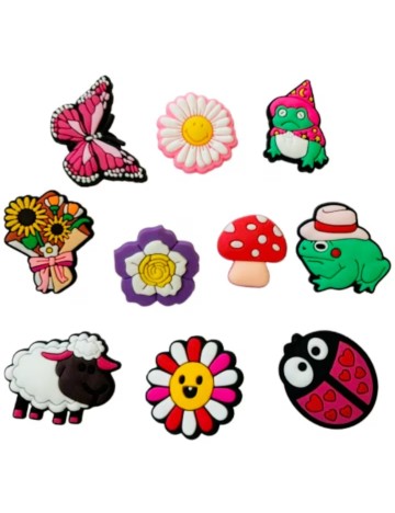 Set accesorii pentru crocs Shein, mix culori