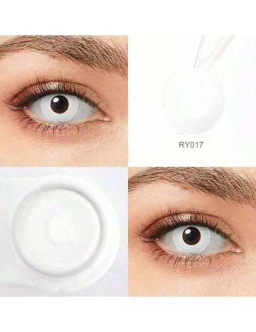 Lentile de culoare Shein, alb