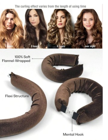 Set accesorii pentru păr Shein, gri