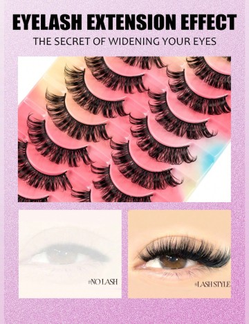 Set gene false Shein, negru