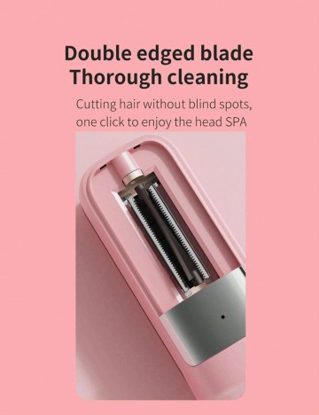 Trimmer pentru v&acirc;rfuri despicate Shein, negru