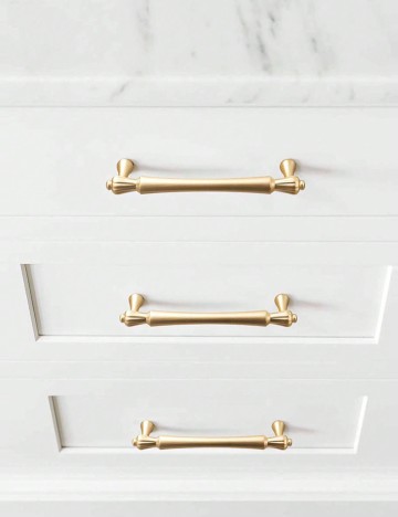 Set m&acirc;nere de mobilier Shein, auriu