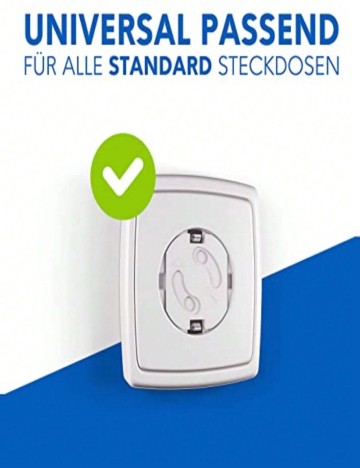 Protecție pentru priză Shein, alb