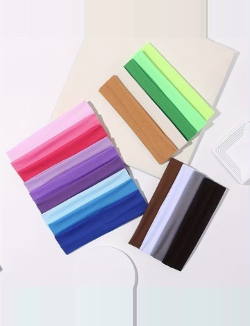 Set Bentițe Shein, mix culori