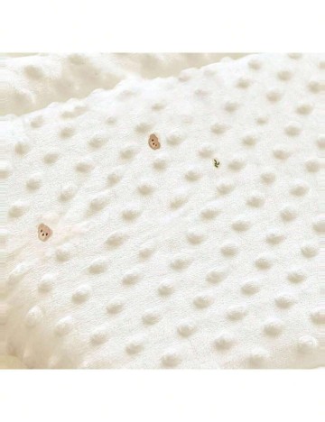 Protecție pentru pat Shein, alb