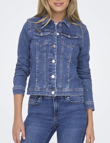 Jachetă De Blugi Only, albastru