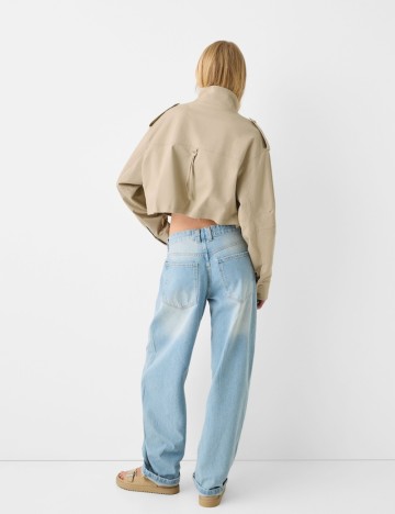 Jachetă Bershka, bej